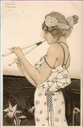 Raphael Kirchner greek virgins 1900 1 Art A4 Photo Print