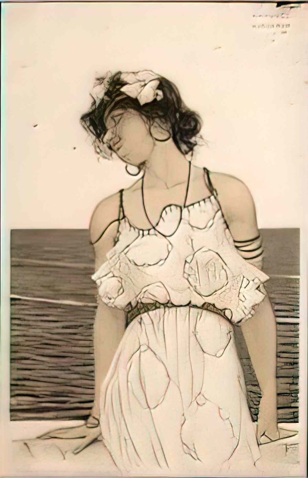 Raphael Kirchner greek virgins 1900 2 Art A4 Photo Print