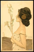 Raphael Kirchner greek virgins 1900 8 Art A4 Photo Print