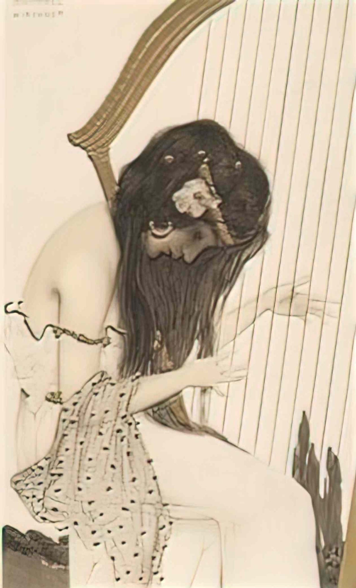 Raphael Kirchner greek virgins 1900 Art A4 Photo Print