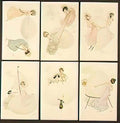 Raphael Kirchner happy easter 1901 Art A4 Photo Print