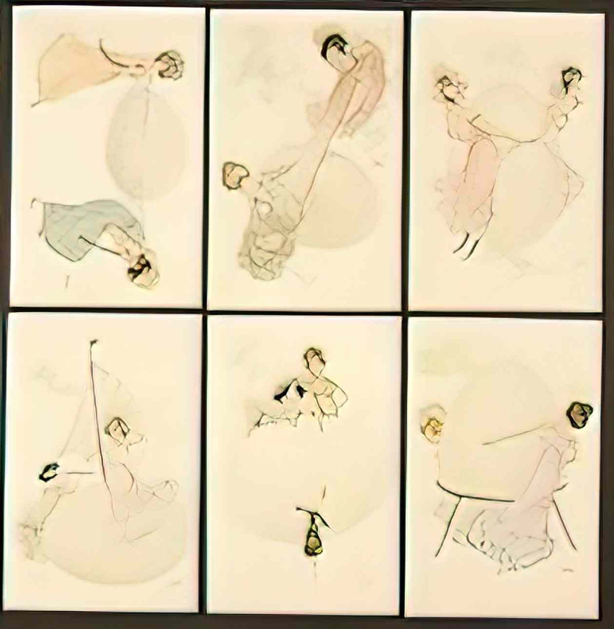 Raphael Kirchner happy easter 1901 Art A4 Photo Print