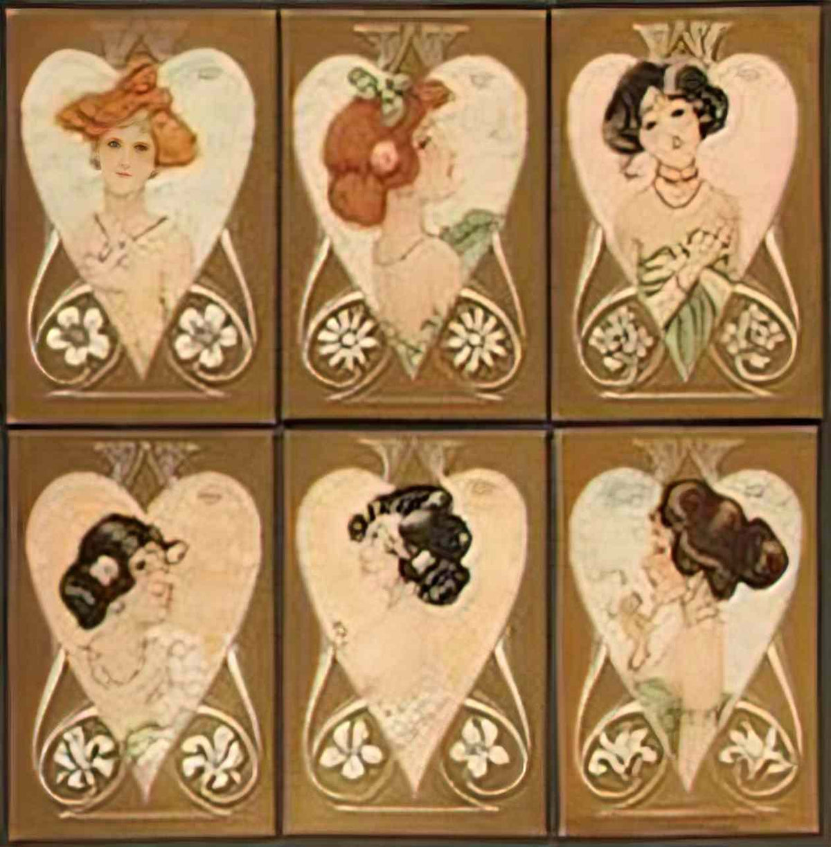 Raphael Kirchner jewellery 1903 1 Art A4 Photo Print