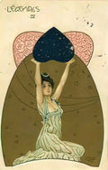 Raphael Kirchner legendes 1903 3 Art A4 Photo Print