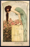 Raphael Kirchner legendes 1903 5 Art A4 Photo Print