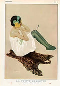 Raphael Kirchner little coquette 1912 Art A4 Photo Print