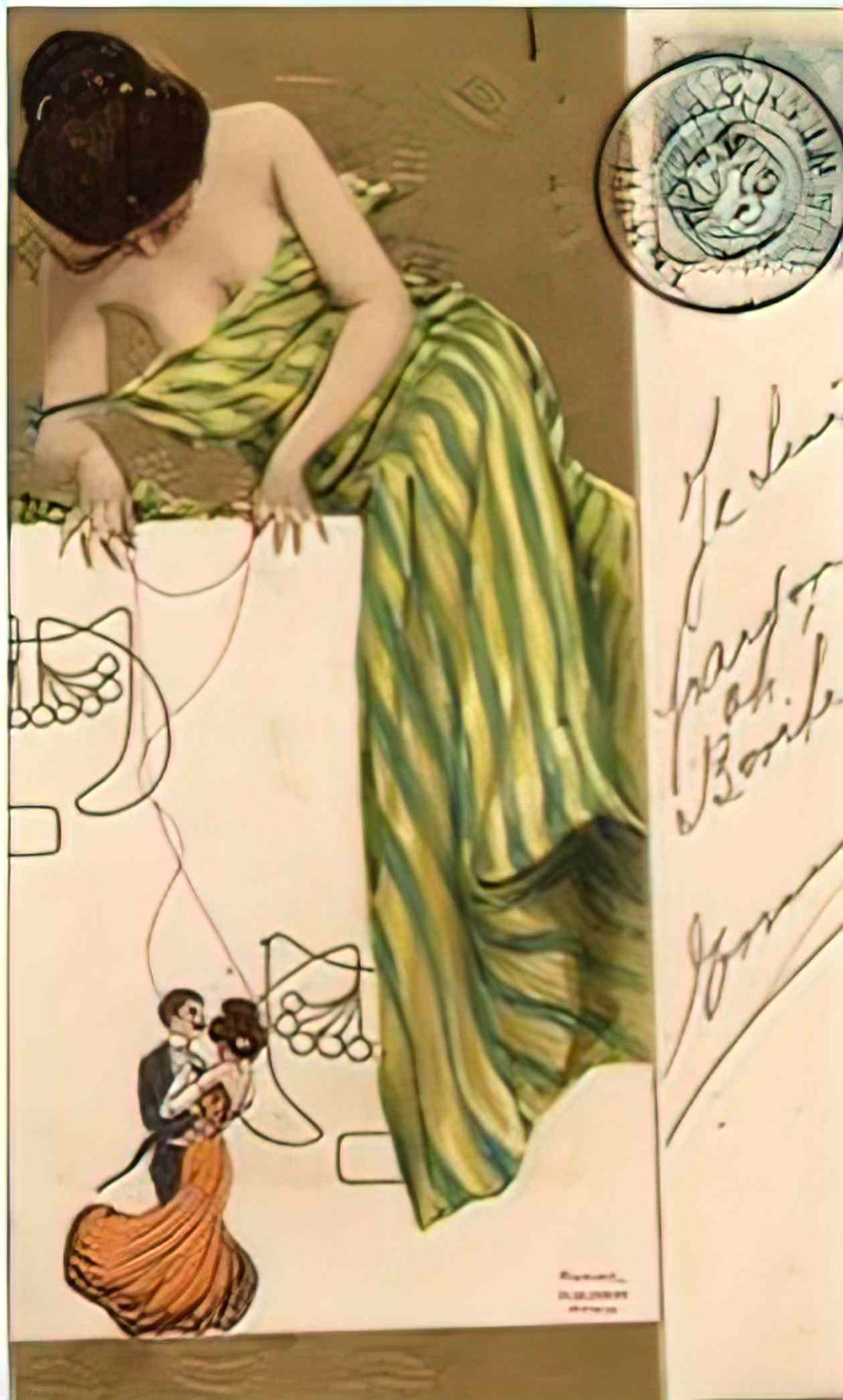 Raphael Kirchner marionettes 5 Art A4 Photo Print