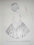 Raphael Kirchner marquisette 1 Art A4 Photo Print