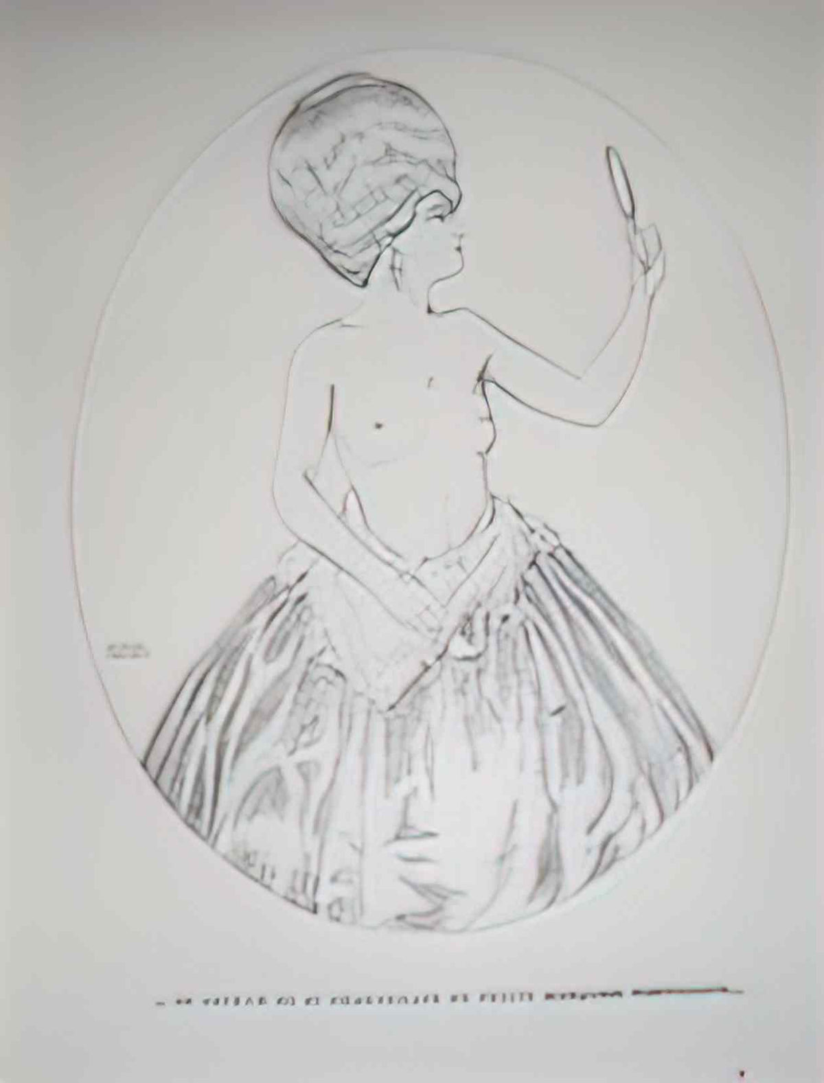 Raphael Kirchner marquisette 1 Art A4 Photo Print