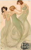 Raphael Kirchner mayflyes 1904 1 Art A4 Photo Print