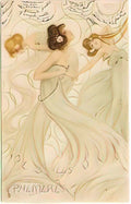 Raphael Kirchner mayflyes 1904 2 Art A4 Photo Print