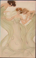 Raphael Kirchner mayflyes 1904 3 Art A4 Photo Print