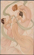 Raphael Kirchner mayflyes 1904 4 Art A4 Photo Print