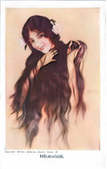 Raphael Kirchner melisande 1916 Art A4 Photo Print