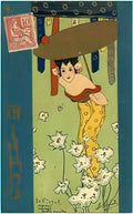 Raphael Kirchner mikado 1900 1 Art A4 Photo Print
