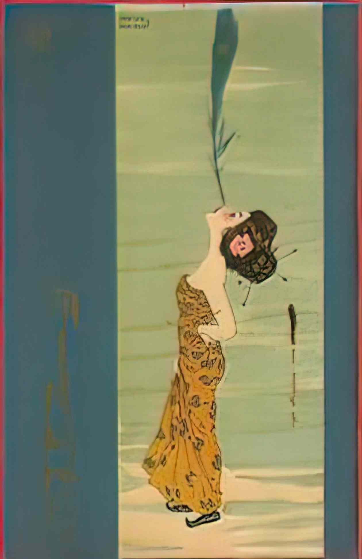 Raphael Kirchner mikado 1900 2 Art A4 Photo Print