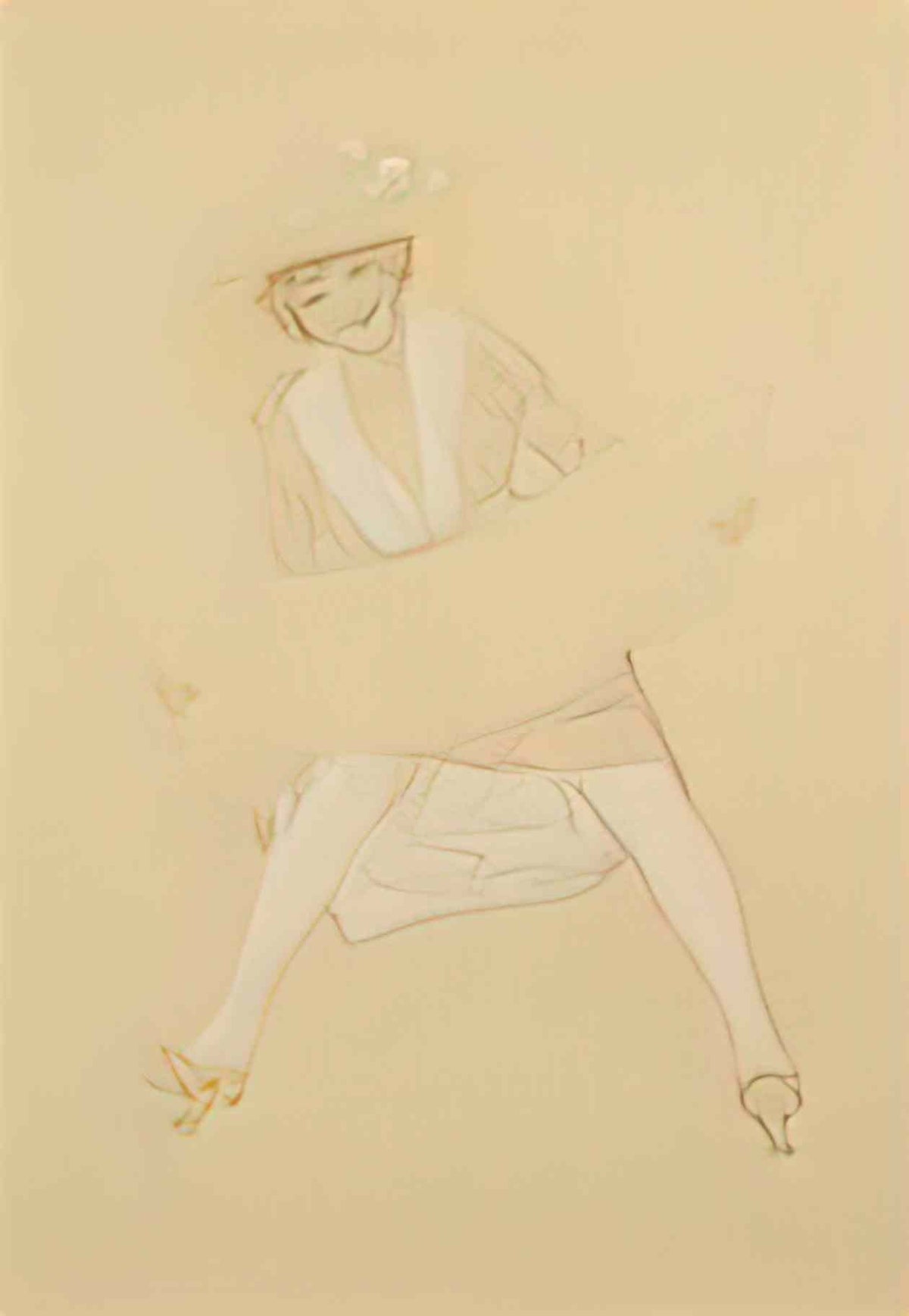 Raphael Kirchner nude drawings 1 Art A4 Photo Print