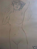 Raphael Kirchner nude drawings 16 Art A4 Photo Print