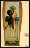 Raphael Kirchner old times 3 Art A4 Photo Print
