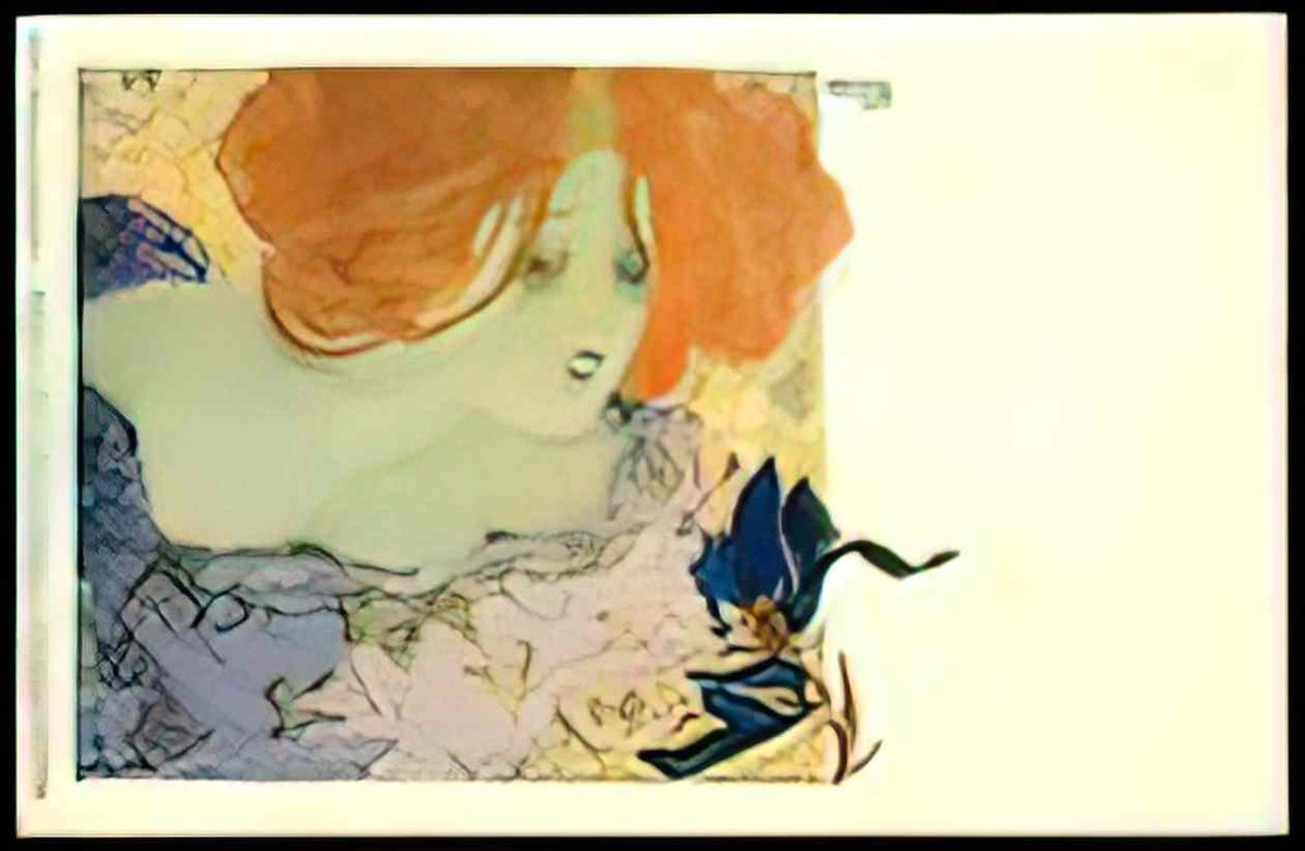 Raphael Kirchner on holiday 2 Art A4 Photo Print