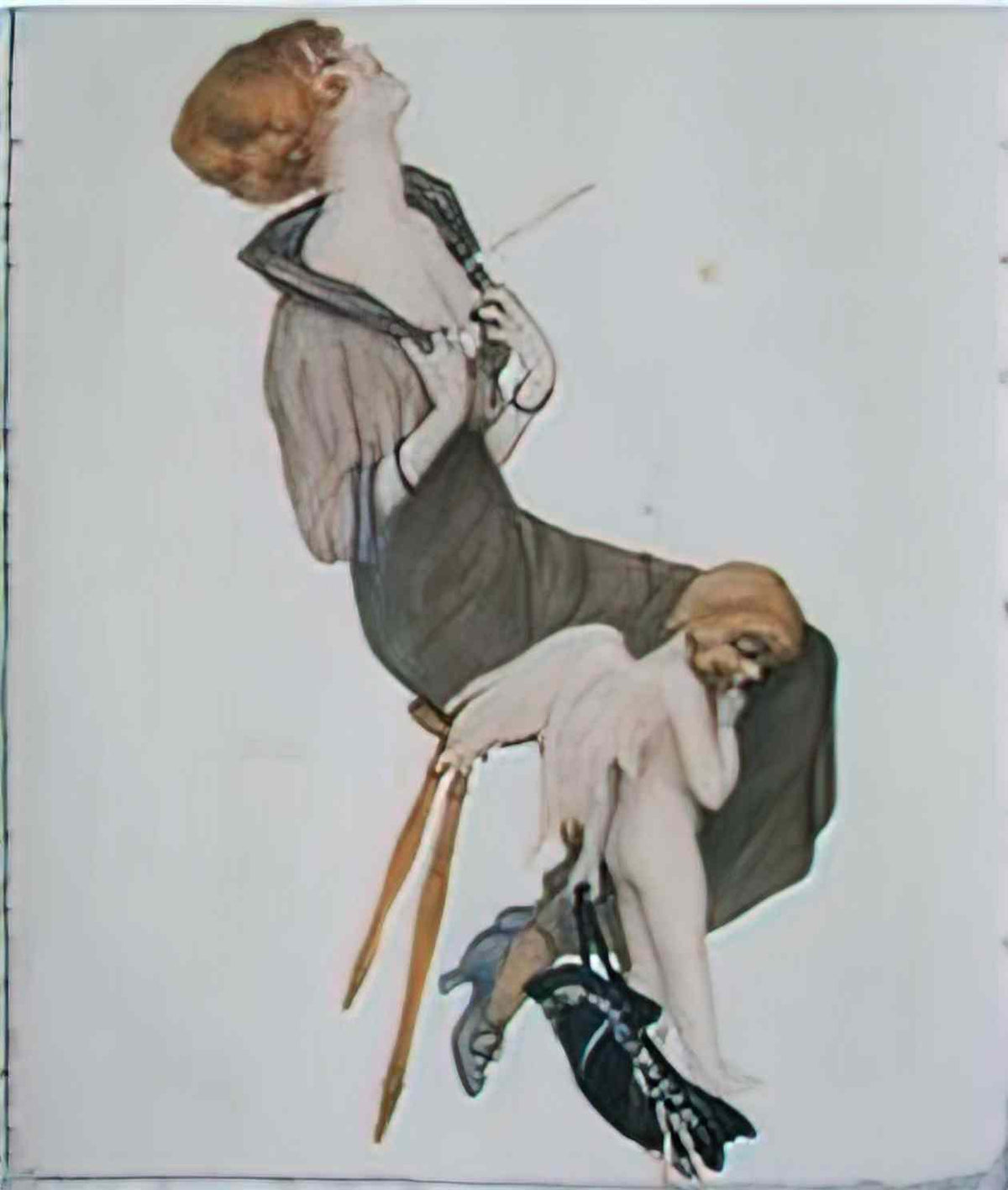 Raphael Kirchner parisian life 1914 Art A4 Photo Print