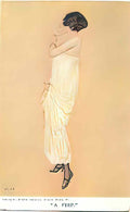 Raphael Kirchner peep 1916 Art A4 Photo Print