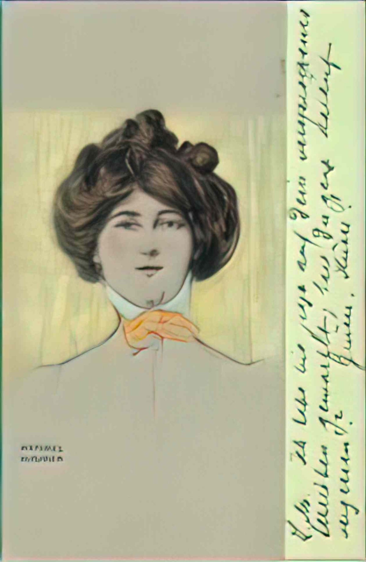 Raphael Kirchner portraits of viennese ladies 1901 4 Art A4 Photo Print