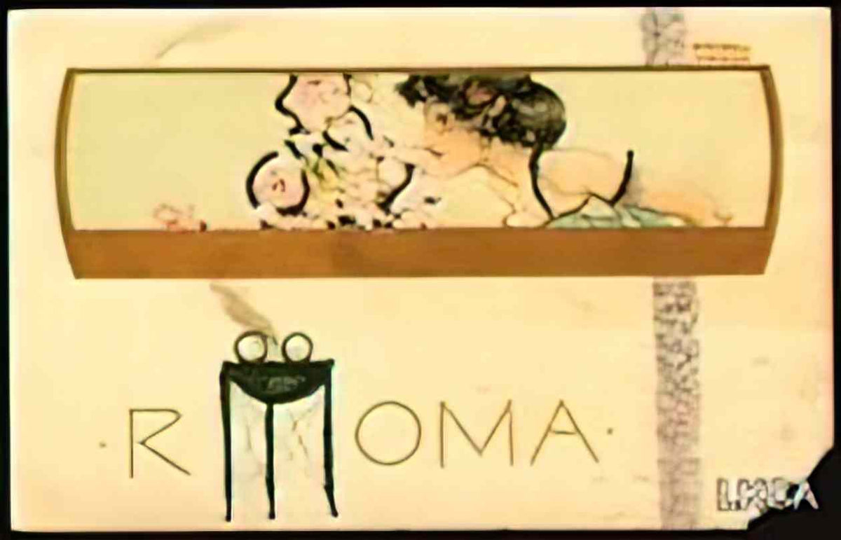 Raphael Kirchner roma 4 Art A4 Photo Print