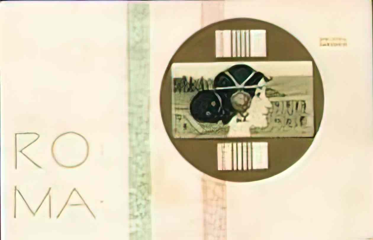Raphael Kirchner roma 7 Art A4 Photo Print