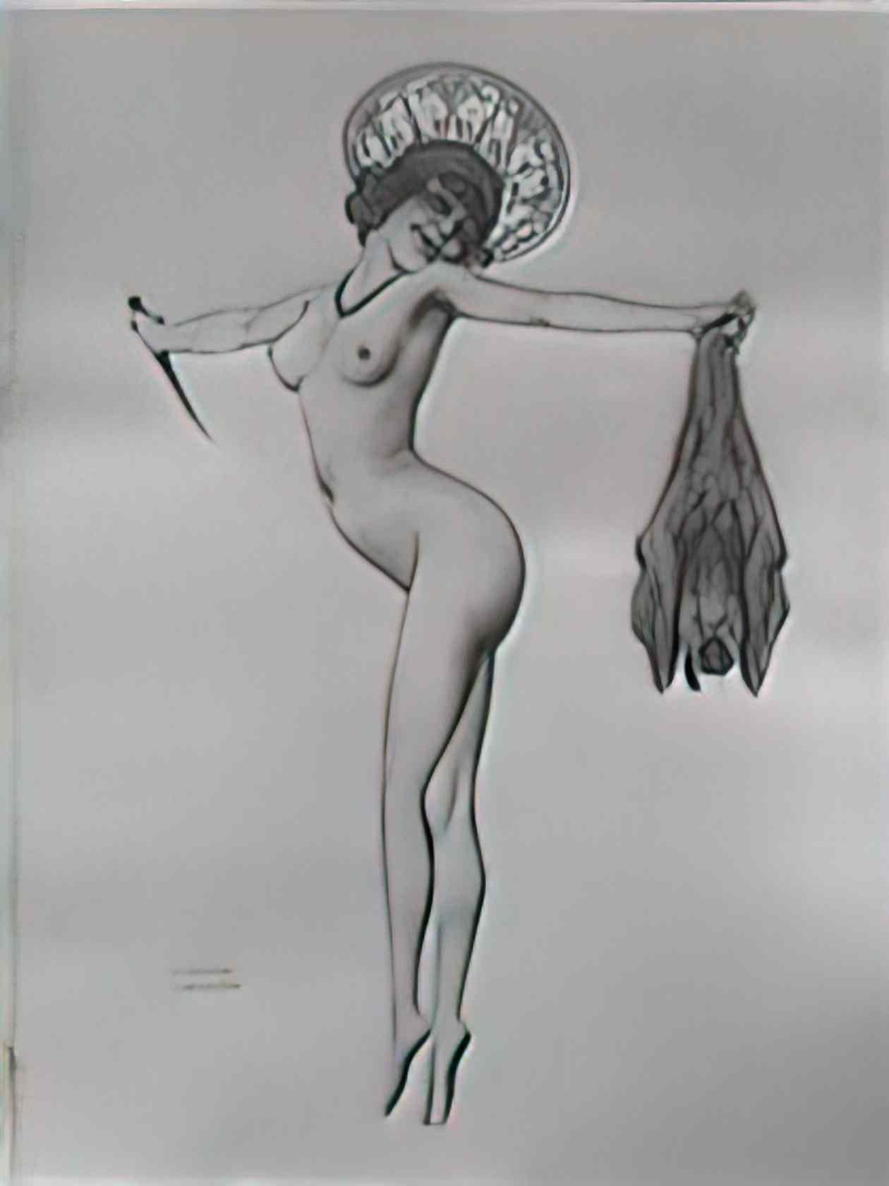 Raphael Kirchner salome Art A4 Photo Print