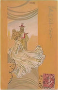 Raphael Kirchner santoy 1900 4 Art A4 Photo Print