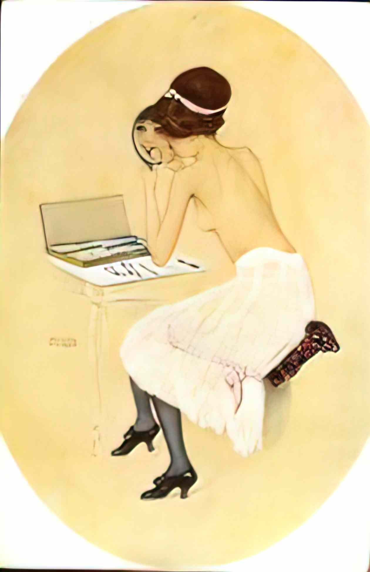 Raphael Kirchner single items 11 Art A4 Photo Print