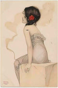 Raphael Kirchner smoking women 1904 4 Art A4 Photo Print