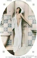 Raphael Kirchner sweet smoke 1913 Art A4 Photo Print