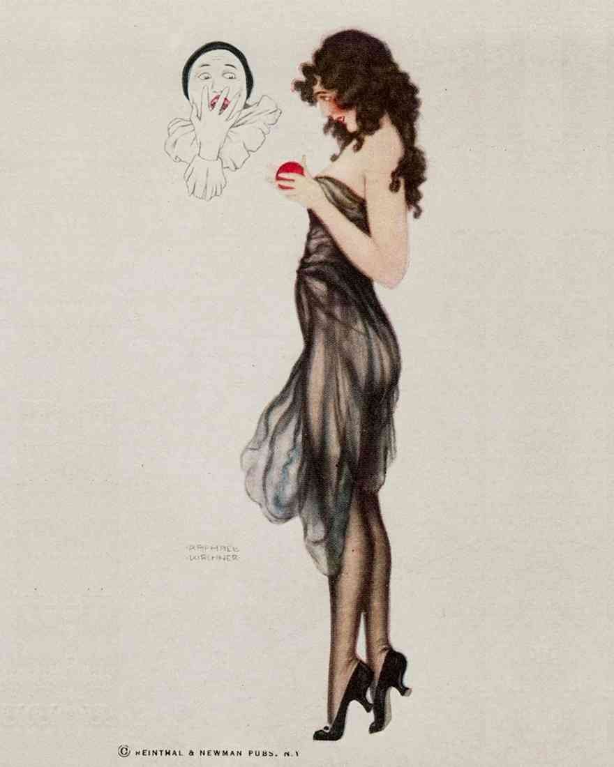 Raphael Kirchner temptation 3 A4 Photo Print