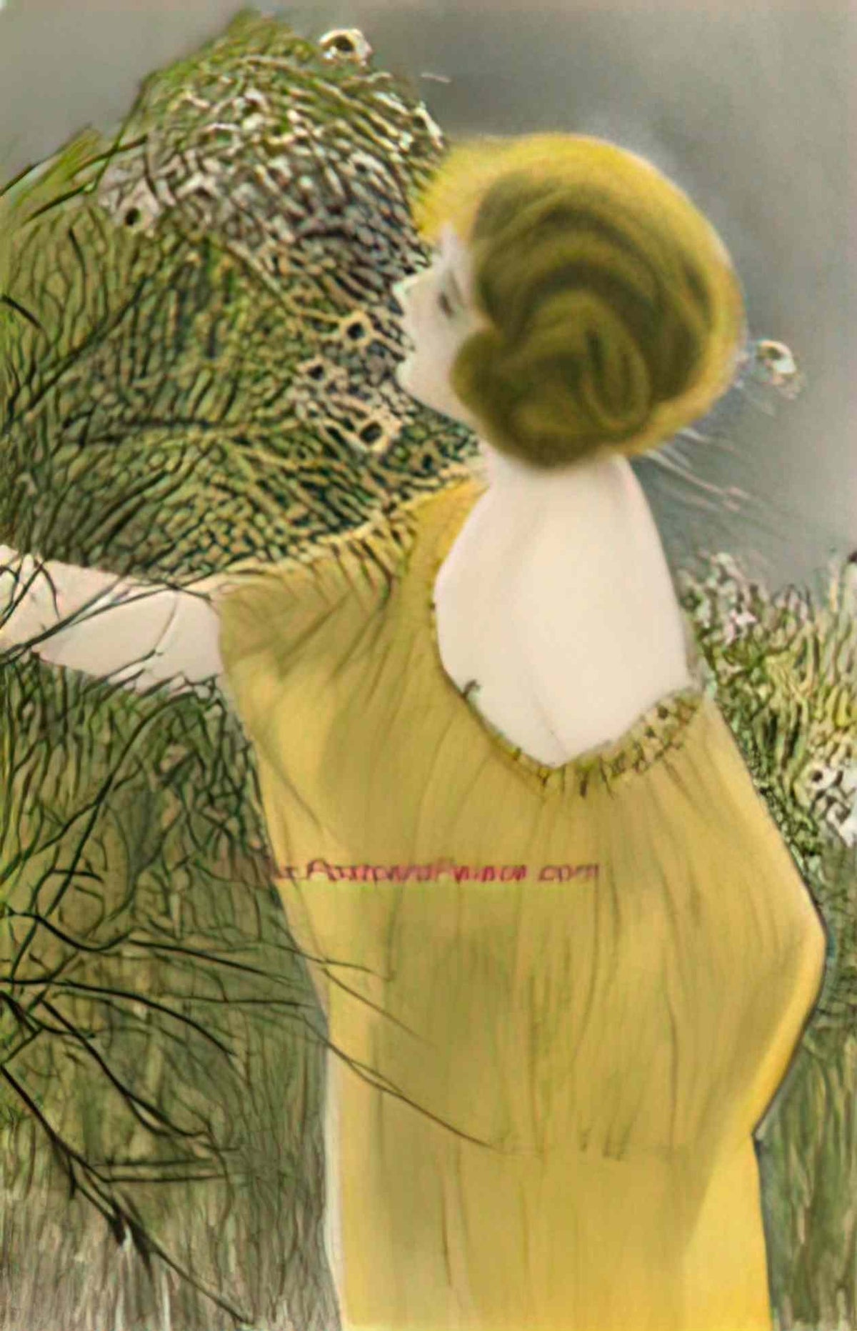 Raphael Kirchner the golden age 1916 Art A4 Photo Print