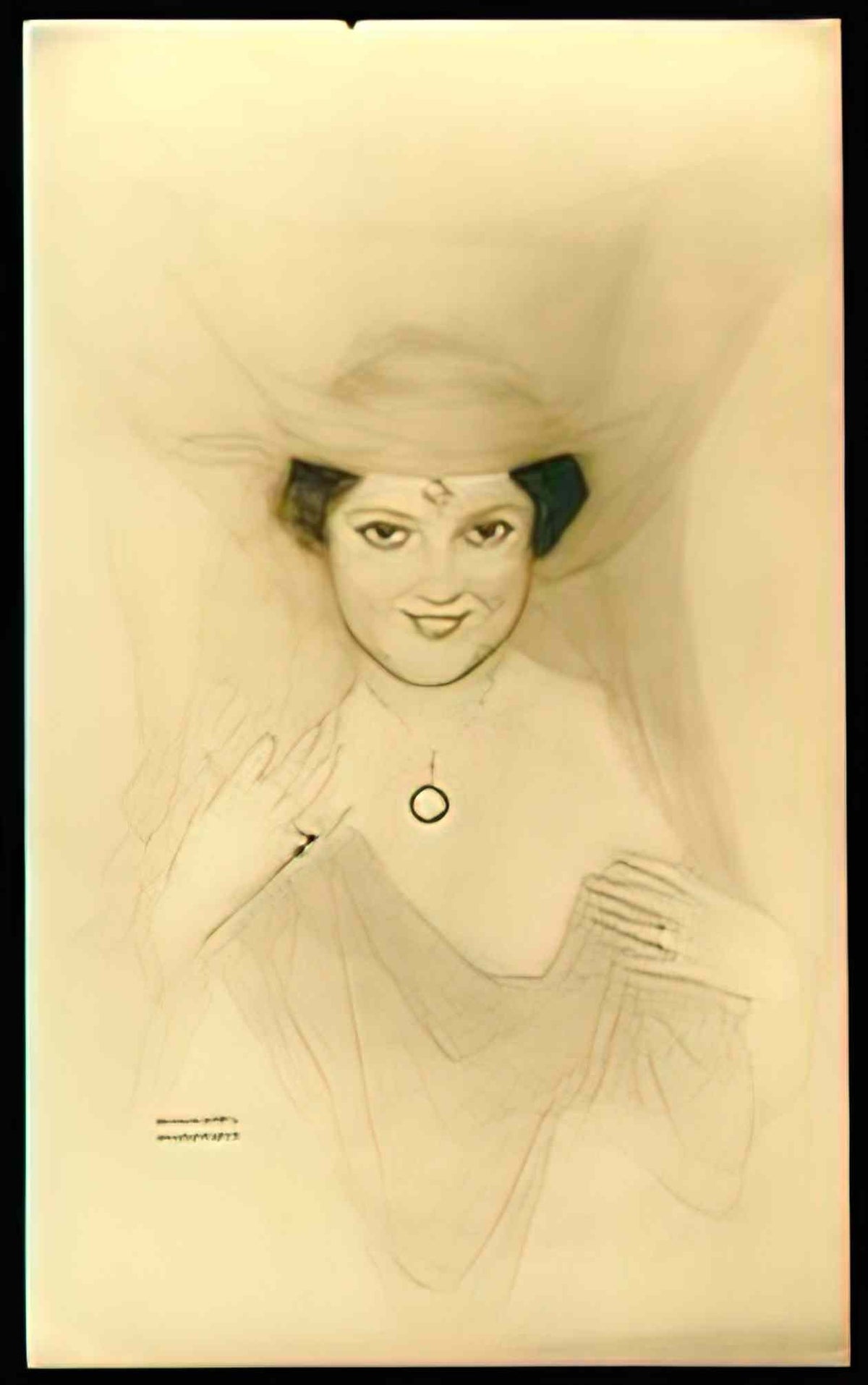 Raphael Kirchner unknown 12 Art A4 Photo Print