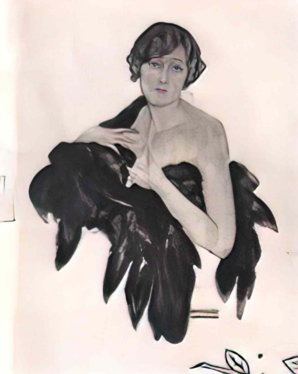 Raphael Kirchner unknown 13 Art A4 Photo Print