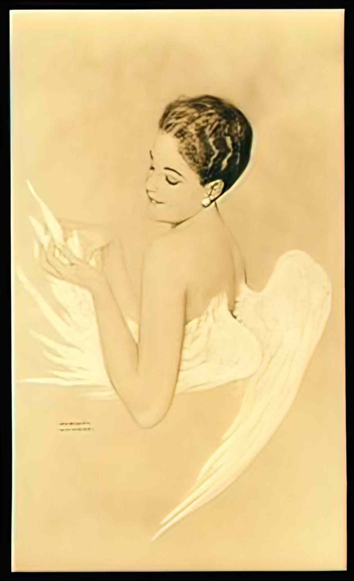 Raphael Kirchner unknown 15 Art A4 Photo Print
