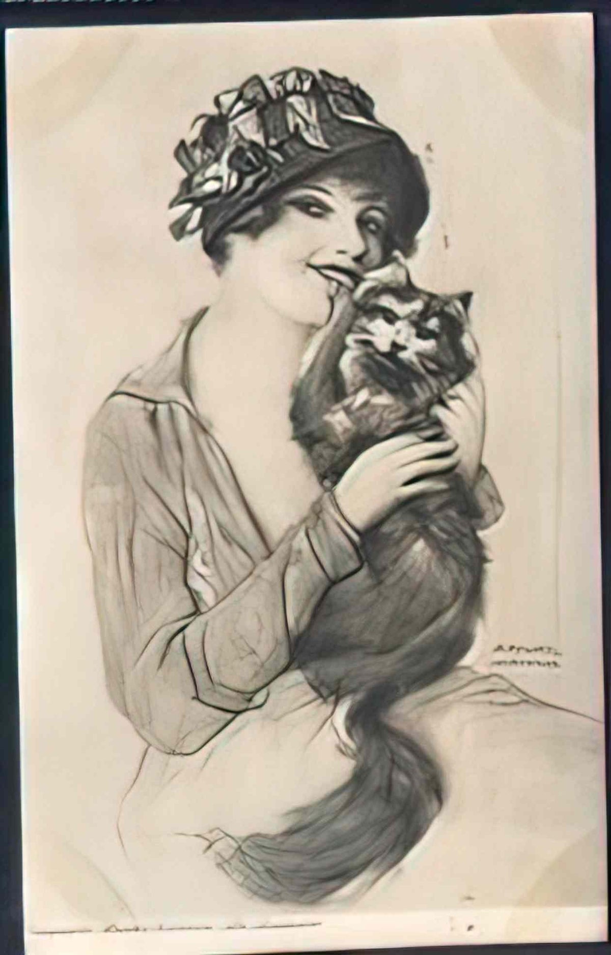 Raphael Kirchner unknown 1916 3 Art A4 Photo Print