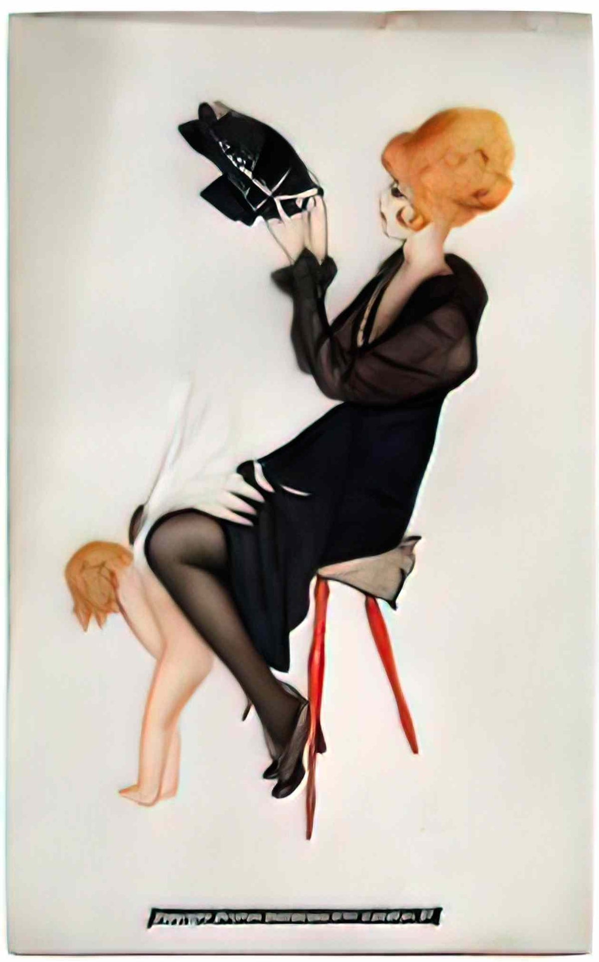 Raphael Kirchner unknown 1916 Art A4 Photo Print