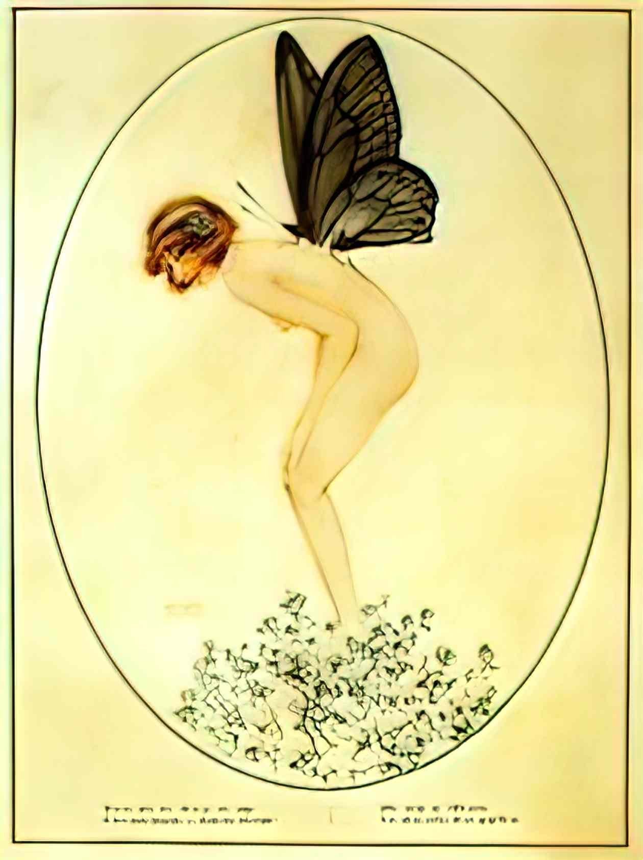 Raphael Kirchner unknown 3 Art A4 Photo Print