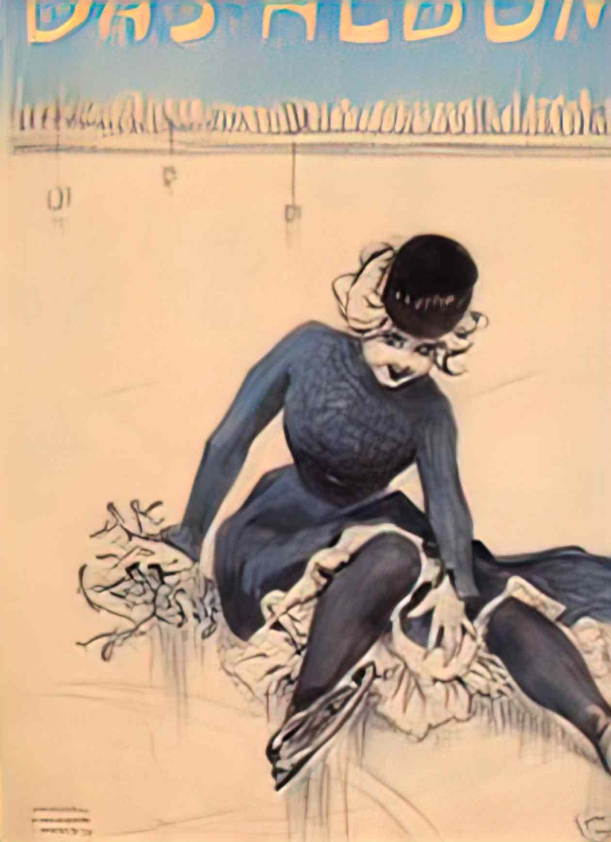 Raphael Kirchner unknown 5 Art A4 Photo Print
