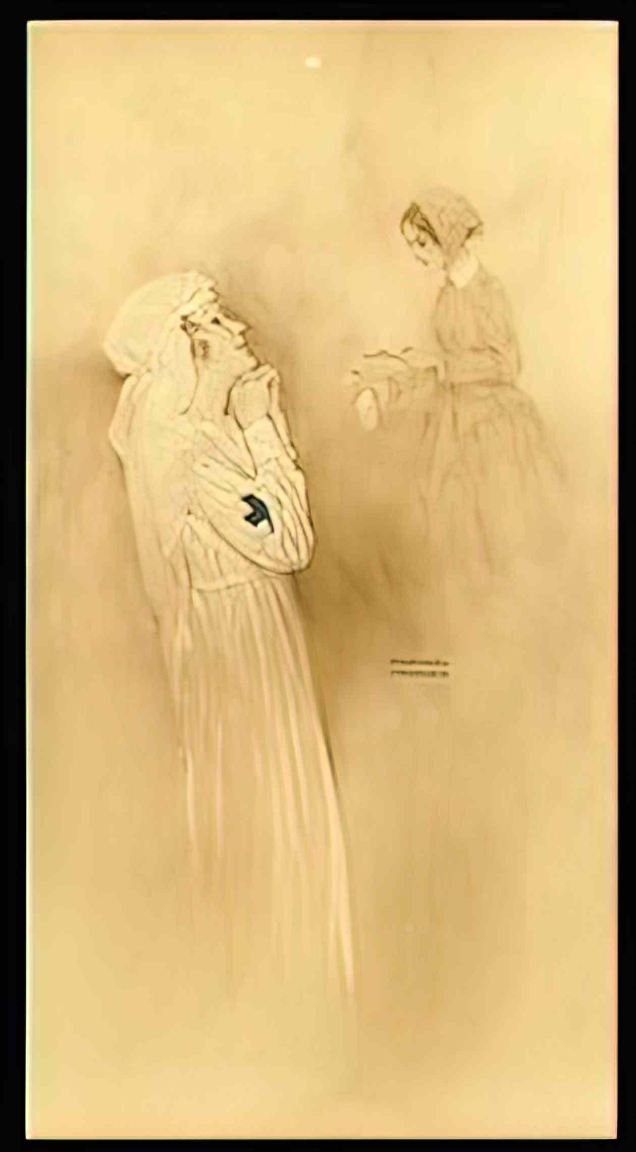 Raphael Kirchner unknown 6 Art A4 Photo Print