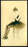 Raphael Kirchner unknown 7 Art A4 Photo Print