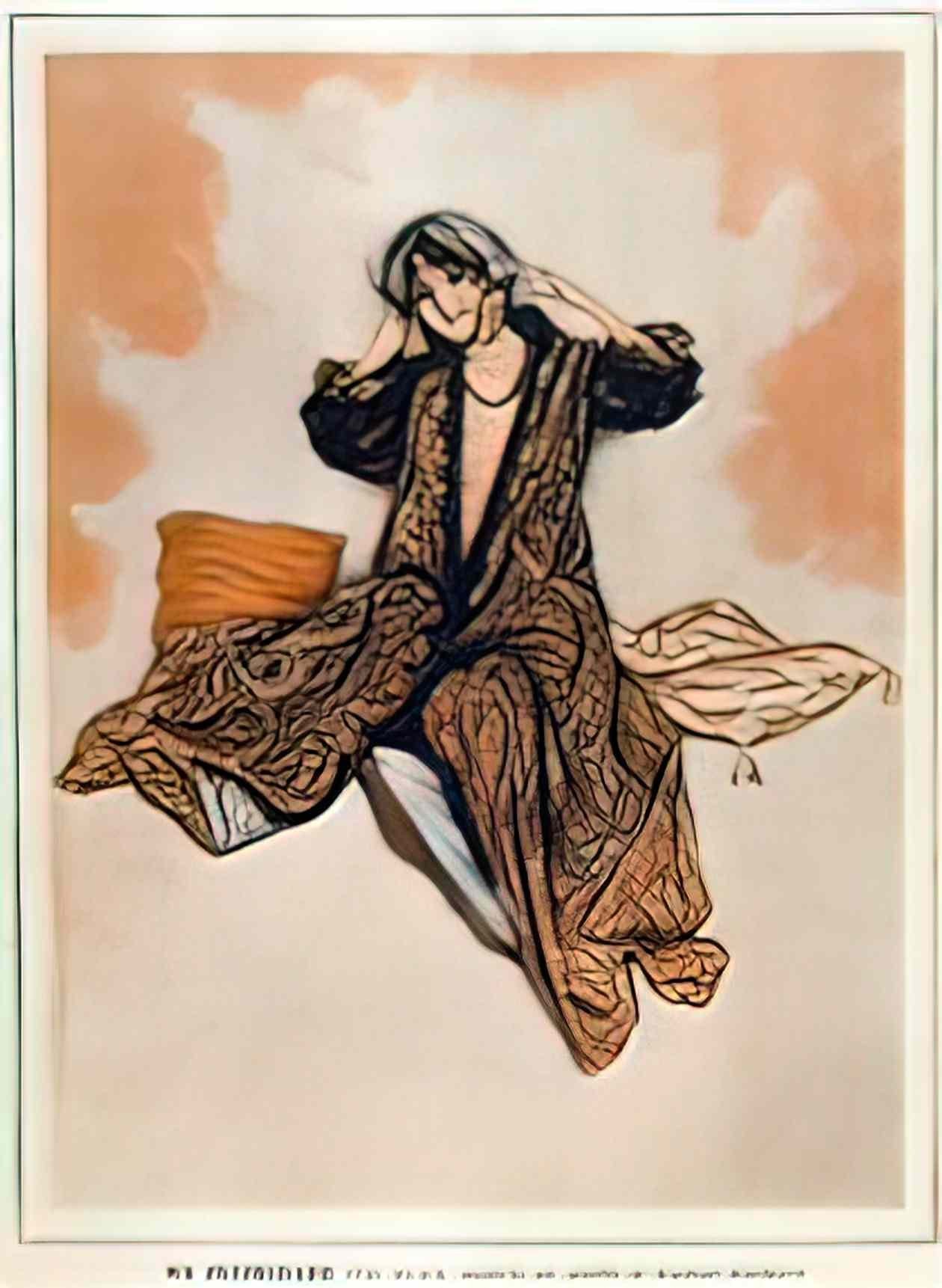 Raphael Kirchner unknown 9 Art A4 Photo Print