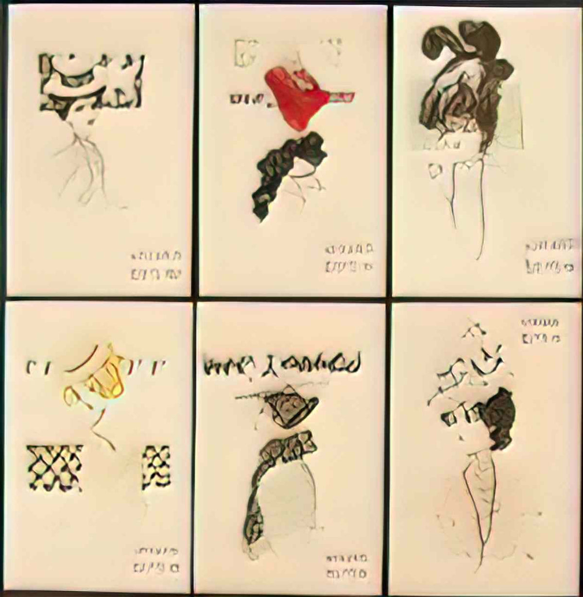 Raphael Kirchner viennese blood Art A4 Photo Print