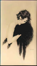 Raphael Kirchner yvonne shelton 1 Art A4 Photo Print
