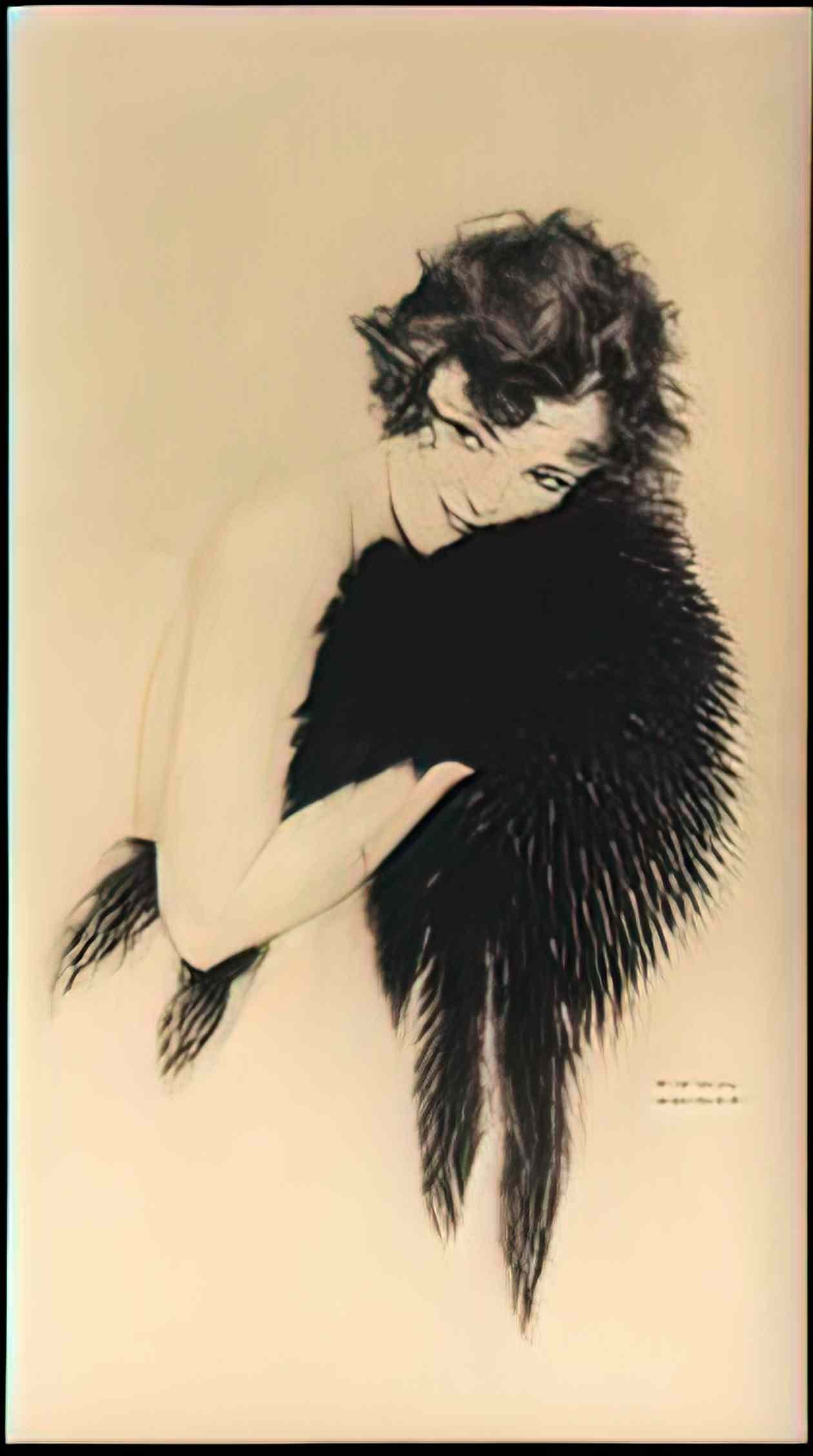 Raphael Kirchner yvonne shelton 1 Art A4 Photo Print