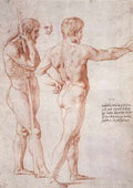 Raphael Nude Study A4 Photo Print